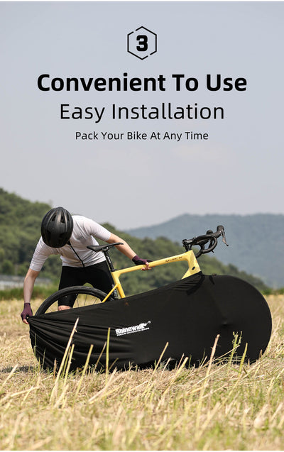 Elastic carrying bag for 26-27.5"  bikes