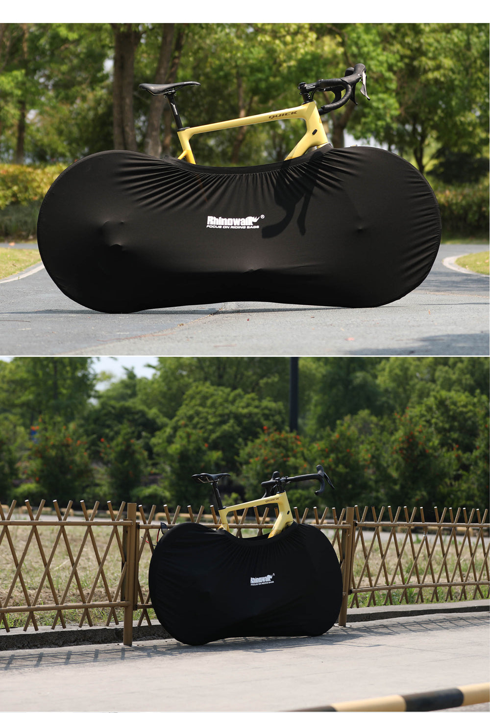 Elastic carrying bag for 26-27.5"  bikes