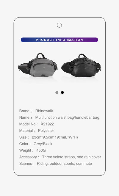 4 Liter Waist Bag