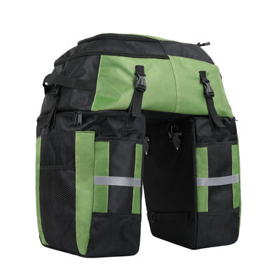 3 in 1 Bicycle Pannier Carrier Pack